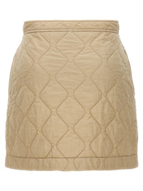 BURBERRY - BURBERRY - Quilted nylon skirt - Women’s Clothing