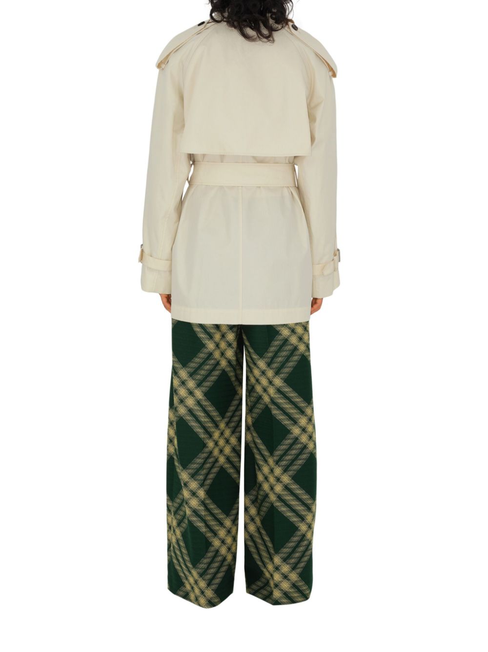 Burberry - Burberry Short Belted Trench Coat - Jackets