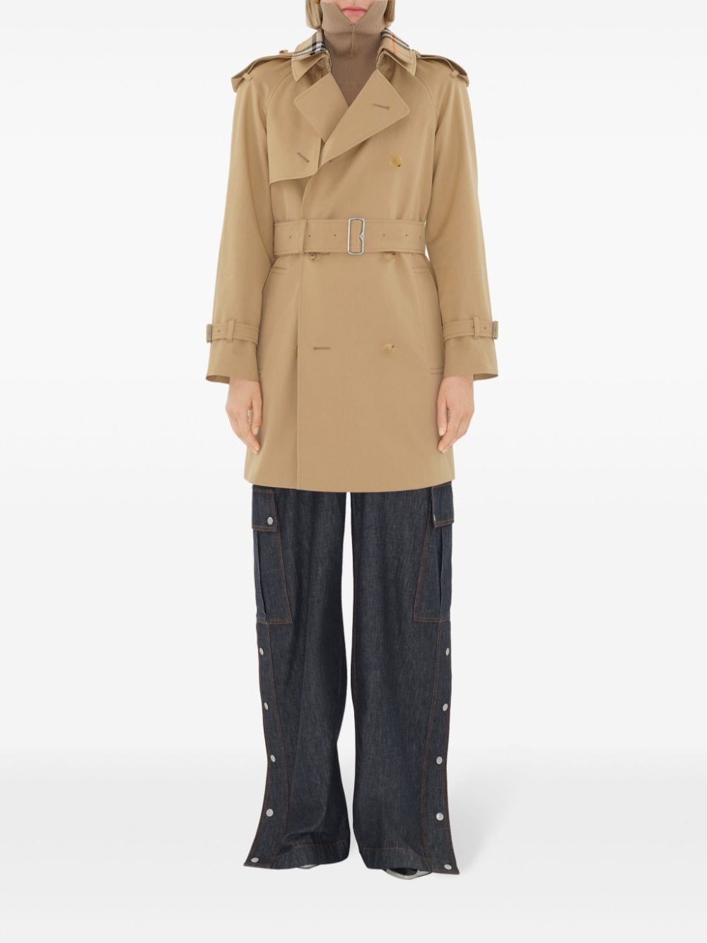 Burberry - Burberry Trench coat with Vintage Check motif - Women’s Outerwear