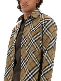Burberry - Burberry Shirt With Check Pattern - Men’s Tops