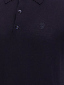 BURBERRY - BURBERRY - Wool polo shirt - Men’s Tops