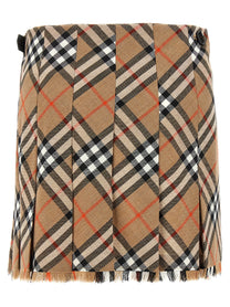BURBERRY - BURBERRY - Kilt skirt - Women’s Bottoms
