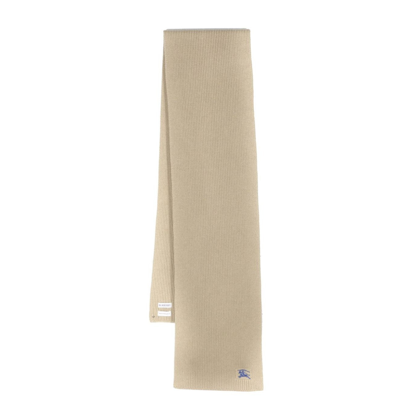 Burberry - Burberry EKD-embroidered cashmere scarf - Scarves Hats &amp; Gloves