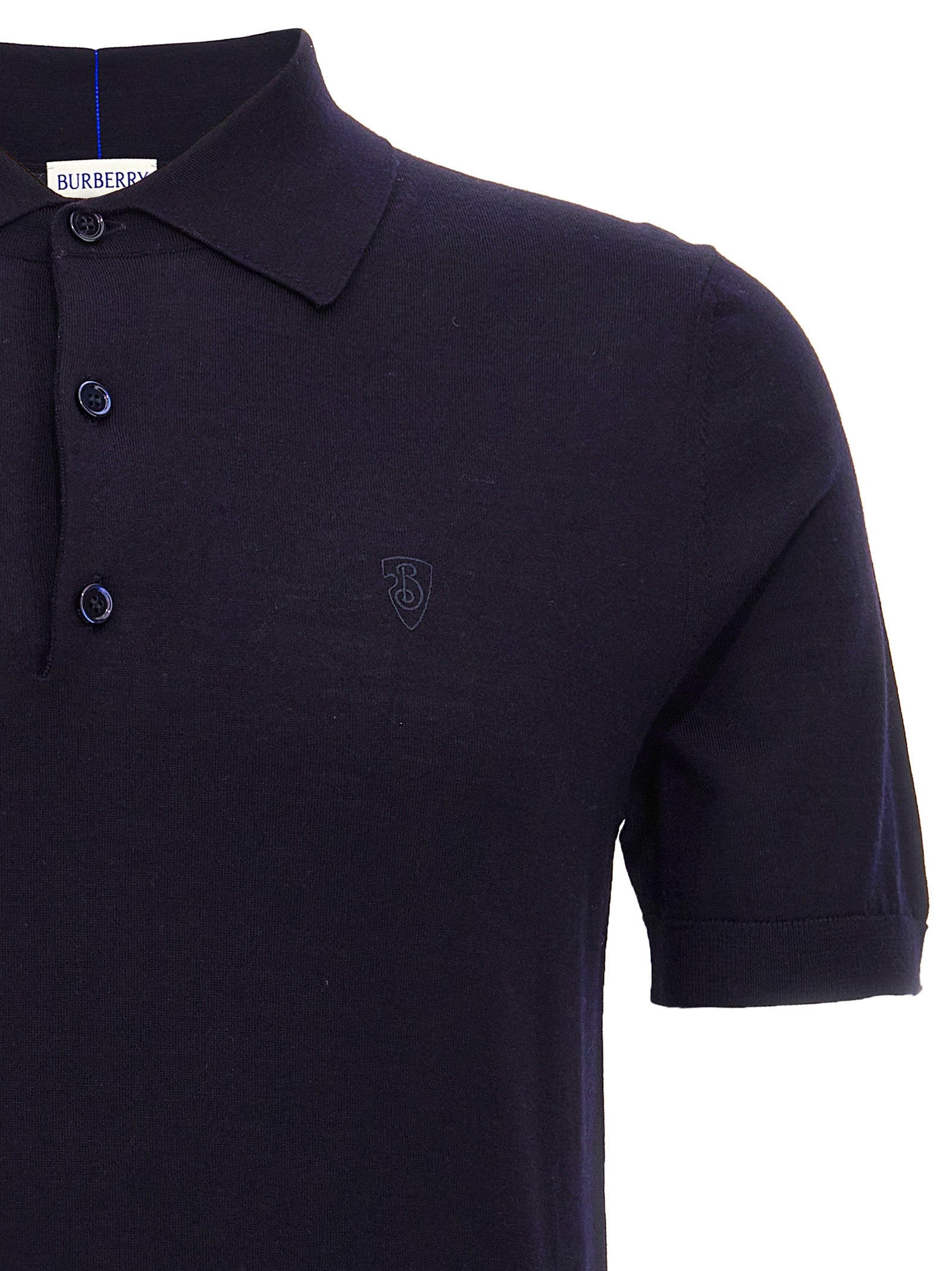 BURBERRY - BURBERRY - Wool polo shirt - Men’s Tops