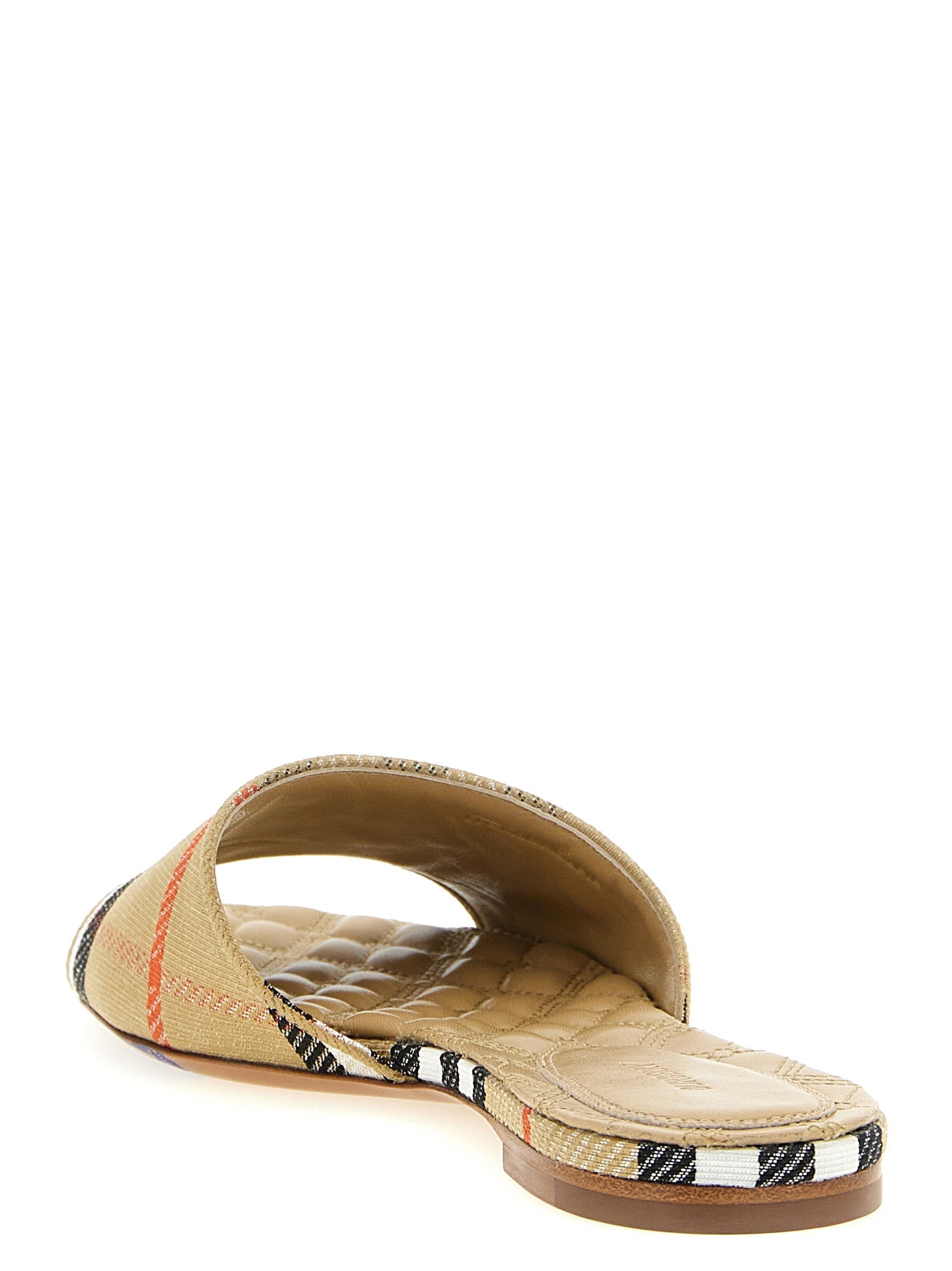 BURBERRY - BURBERRY - ’Sloane’ slides - Women’s Shoes