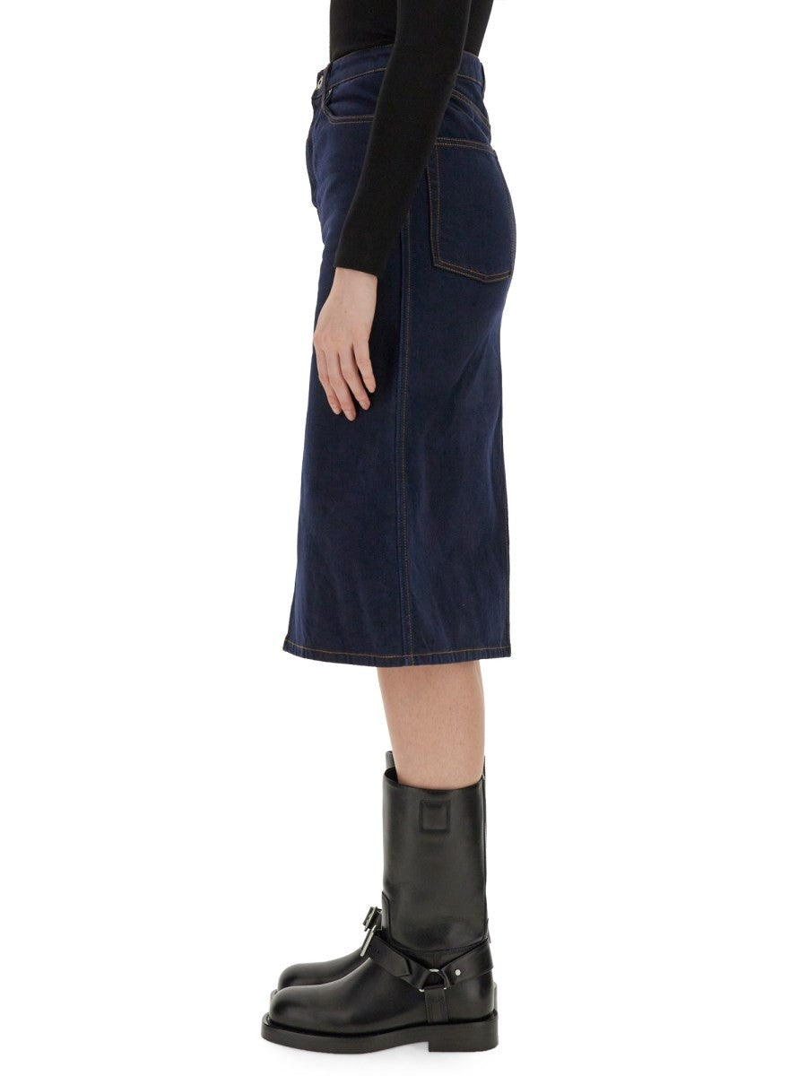 Burberry - Burberry Denim Skirt - Women’s Clothing