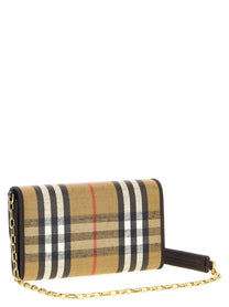 BURBERRY - BURBERRY - ’Highlands’ wallet on chain - Women’s Accessories