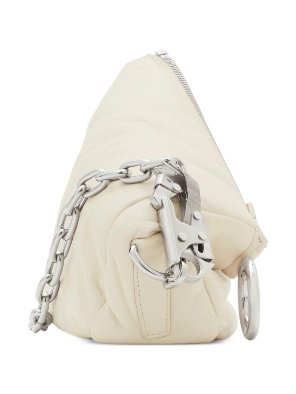 Burberry - Burberry Small Knight Leather Shoulder Bag - Shoulder