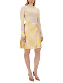 Burberry - Burberry Check Pattern Skirt - Women’s Clothing