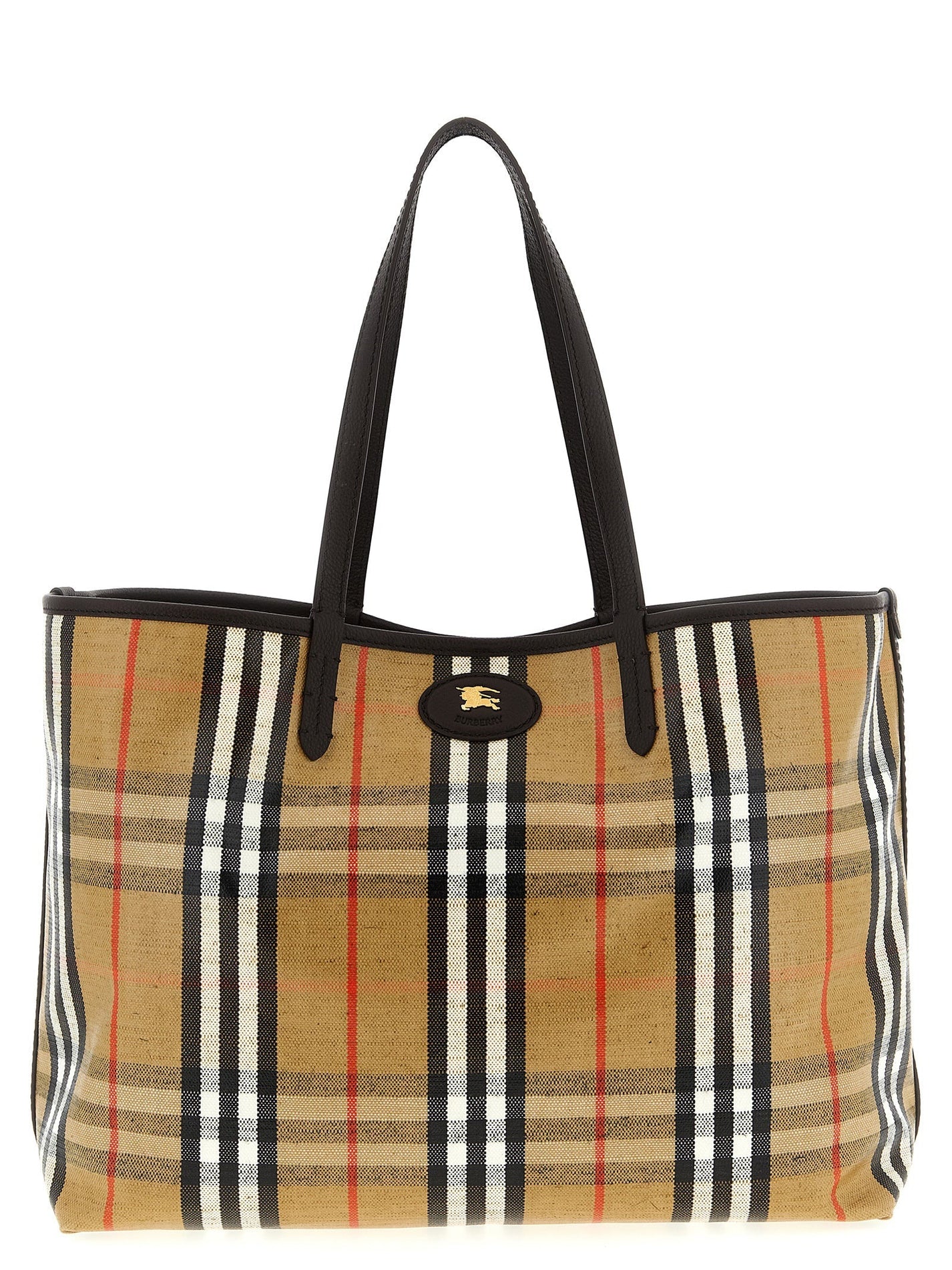 BURBERRY - BURBERRY - Medium ’Highlands’ shopping bag - Women’s Bags