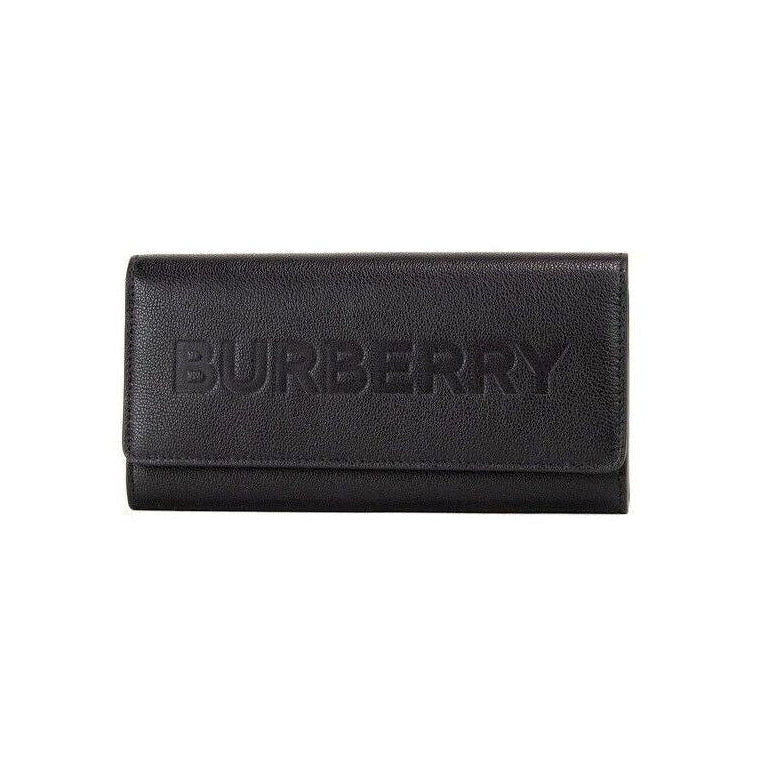 Burberry - Burberry Black Grainy Leather Porter Wallet - Small Leather Goods