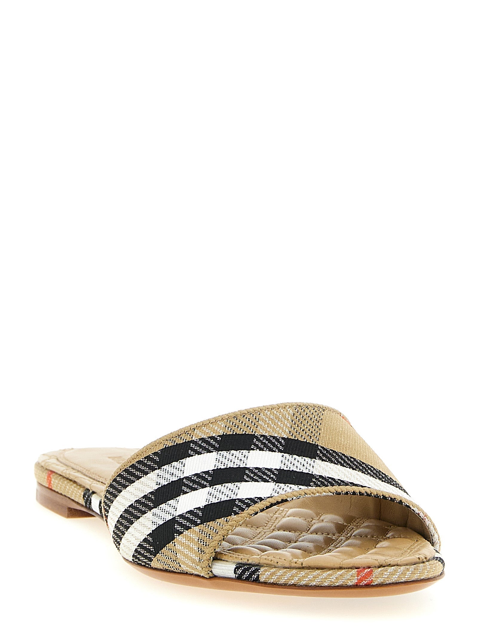 BURBERRY - BURBERRY - ’Sloane’ slides - Women’s Shoes