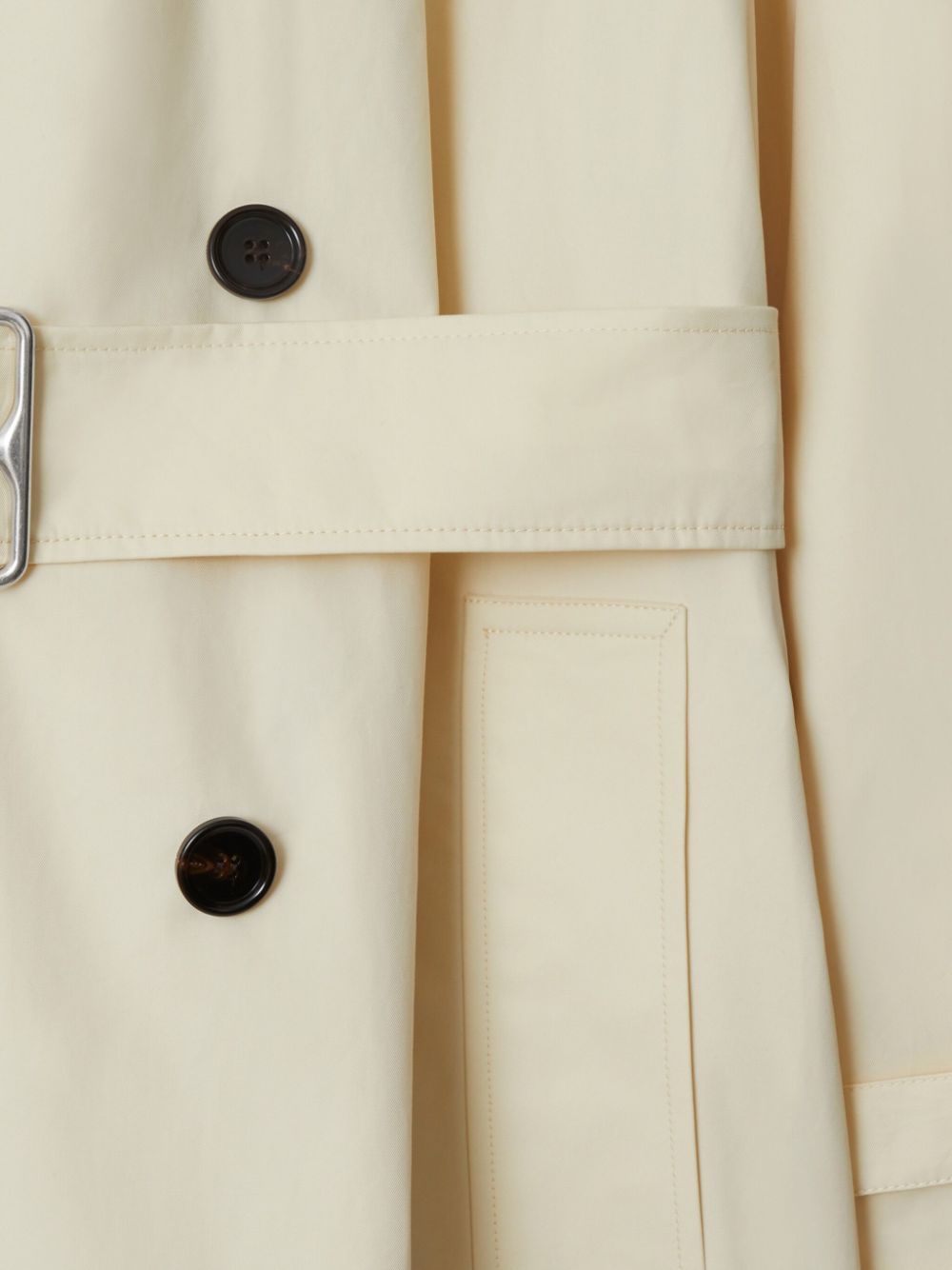 Burberry - Burberry Short Belted Trench Coat - Jackets