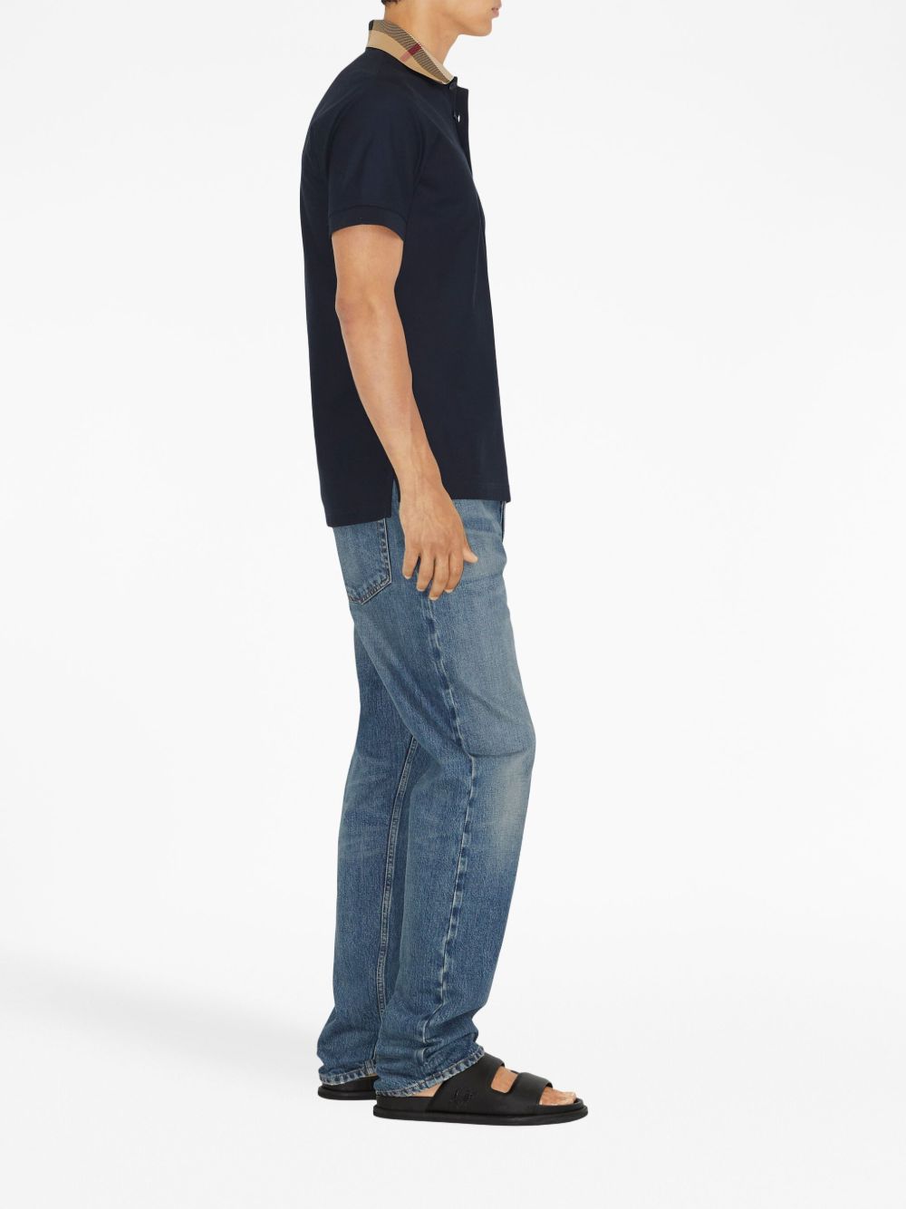 Burberry - Burberry T-shirts and Polos Blue - Topwear