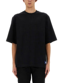 Burberry - Burberry T Shirt With Ekd Patch - Men’s Tops