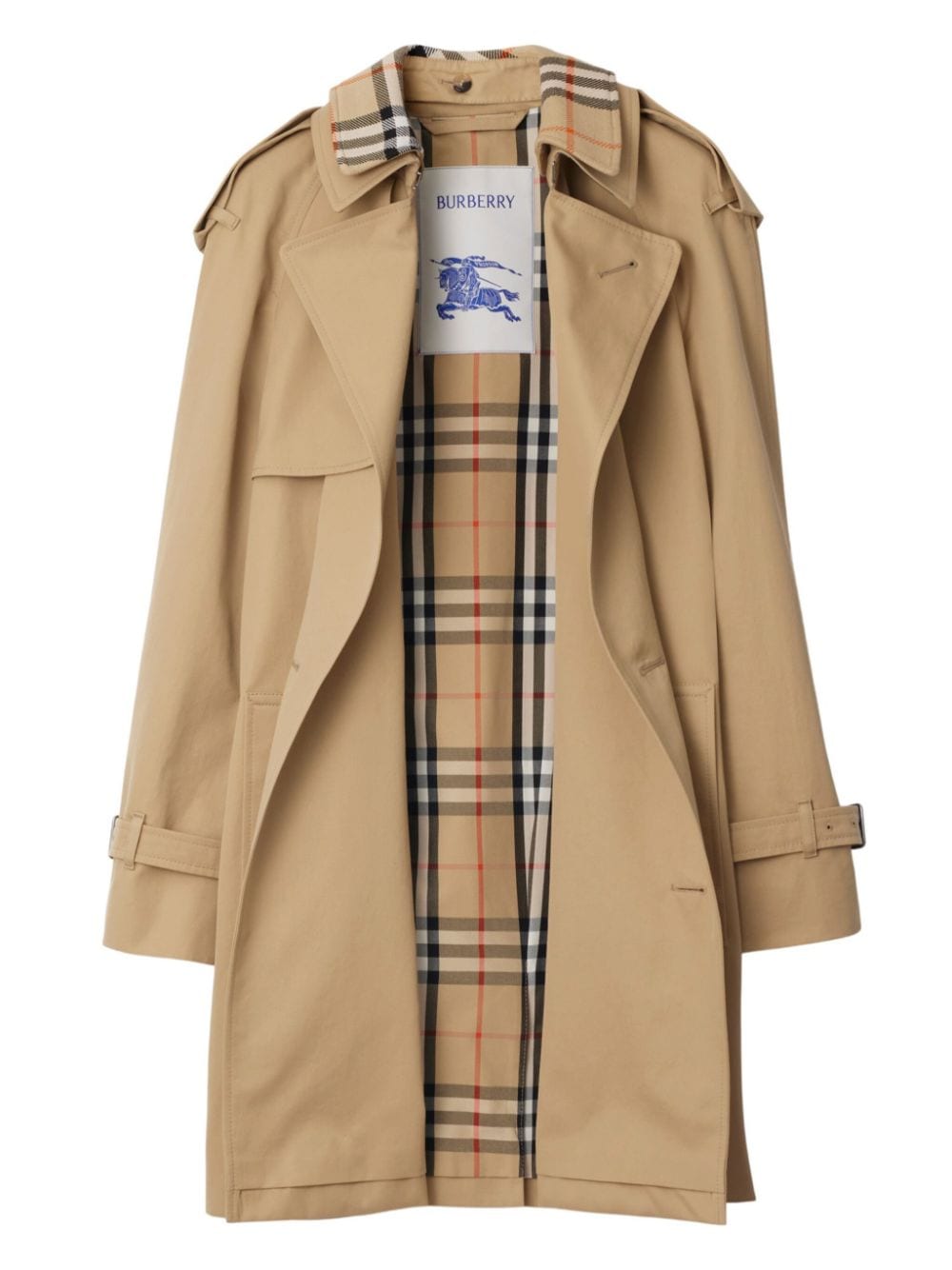 Burberry - Burberry Trench coat with Vintage Check motif - Women’s Outerwear