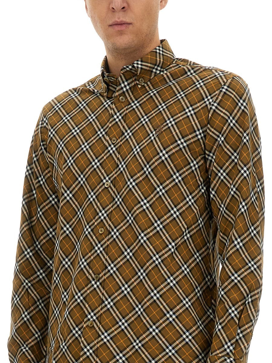 Burberry - Burberry Check Shirt - Men’s Tops