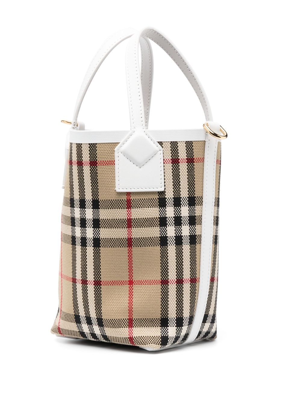 Burberry - Burberry check motif mini bucket bag - Shoulder