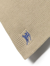 Burberry - Burberry EKD-embroidered cashmere scarf - Scarves Hats &amp; Gloves