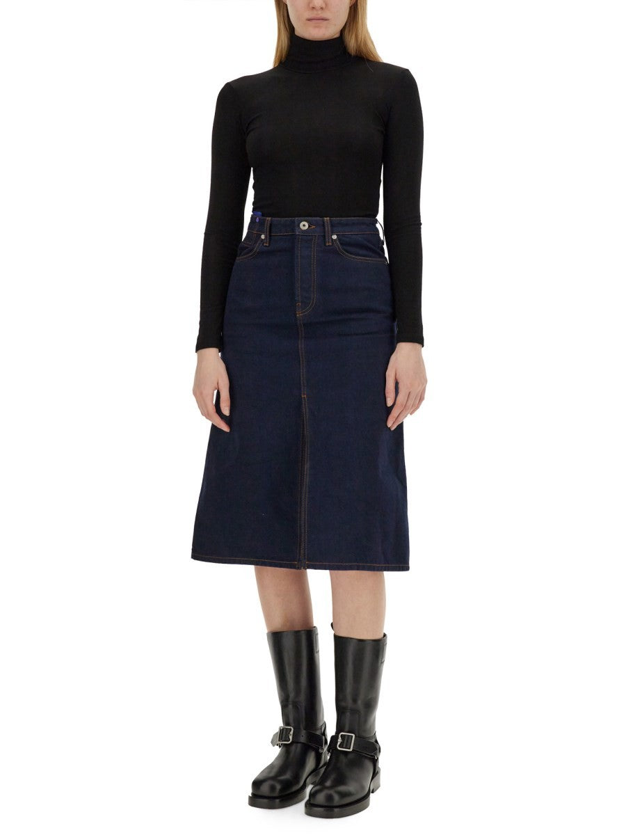 Burberry - Burberry Denim Skirt - Women’s Clothing