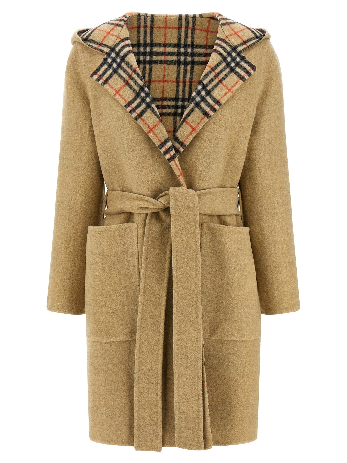 BURBERRY - BURBERRY - ’Hampshire’ reversible coat - Women’s Outerwear