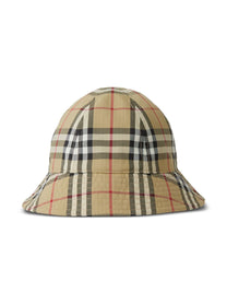 Burberry - Burberry Vintage Check Bucket Hat - Scarves Hats &amp; Gloves