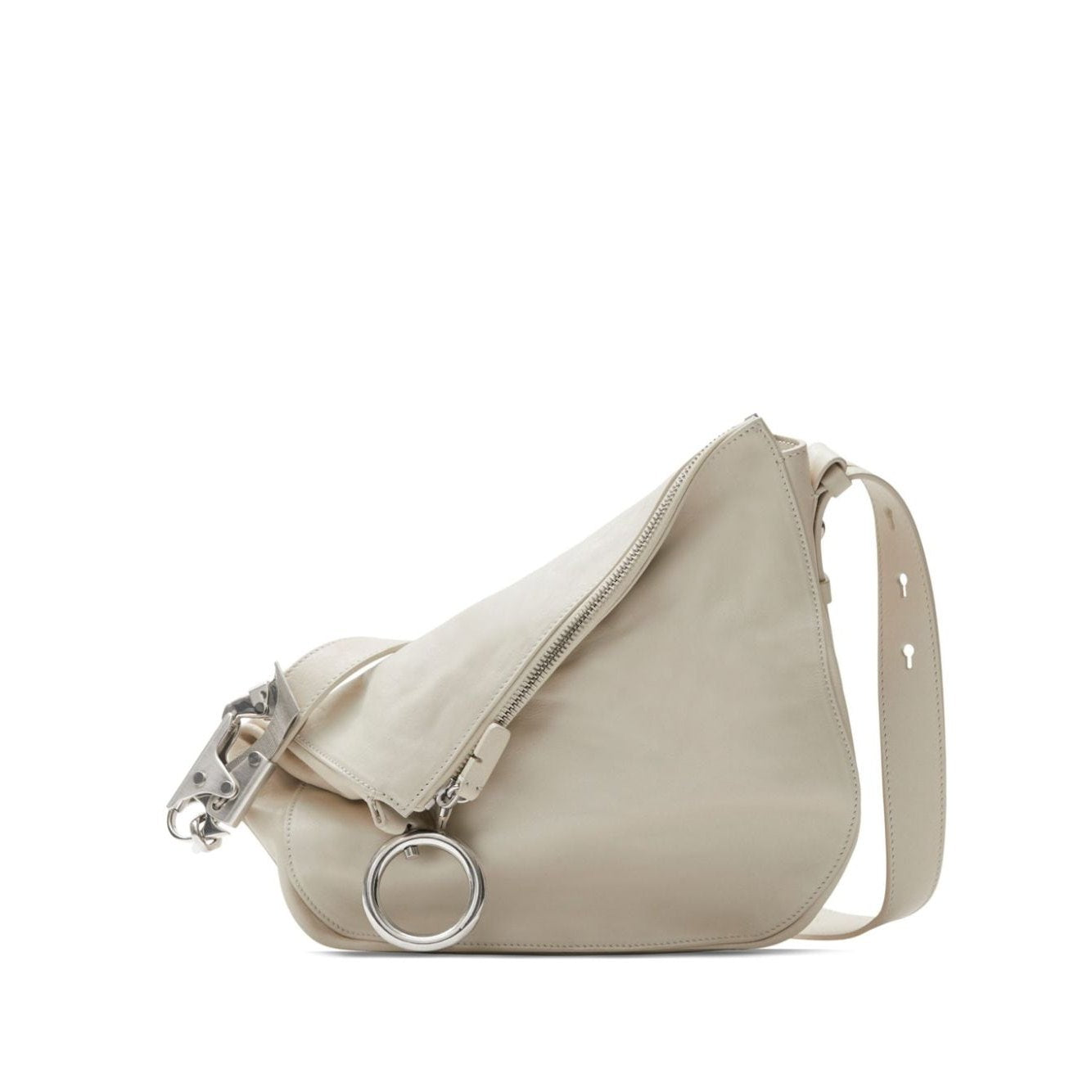 Burberry - Burberry Small Knight Leather Shoulder Bag - Shoulder