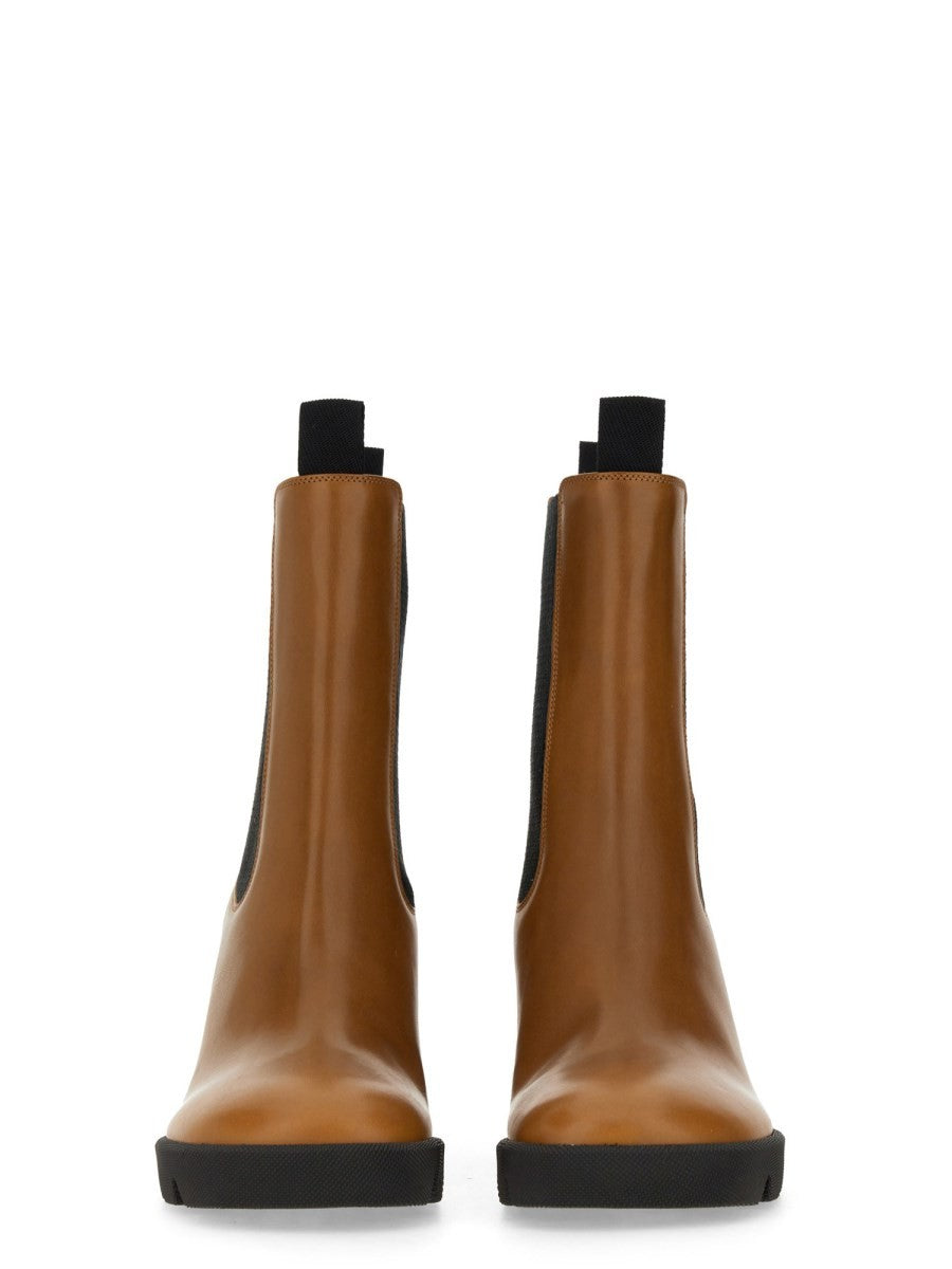 Burberry - Burberry Leather Boot - Women’s Shoes