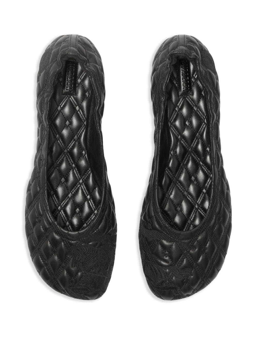 Burberry - Burberry leather sadler ballerinas - Flat Shoes