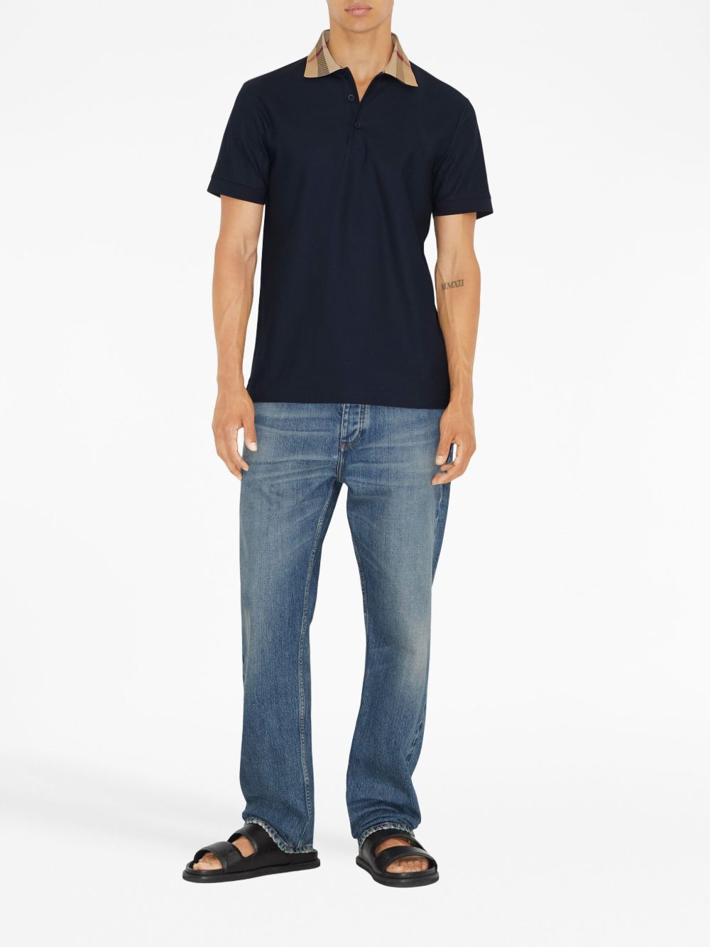 Burberry - Burberry T-shirts and Polos Blue - Topwear