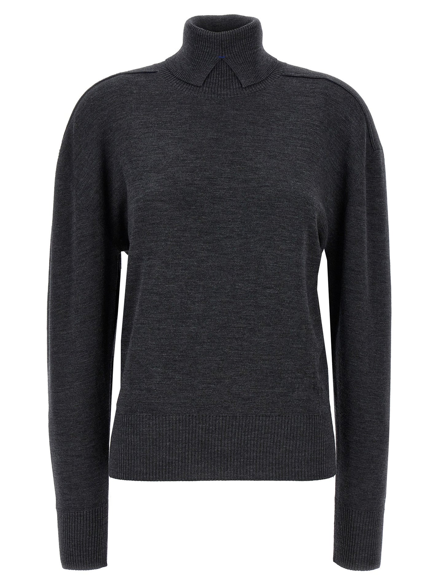 BURBERRY - BURBERRY - High neck sweater - Women’s Knitwear