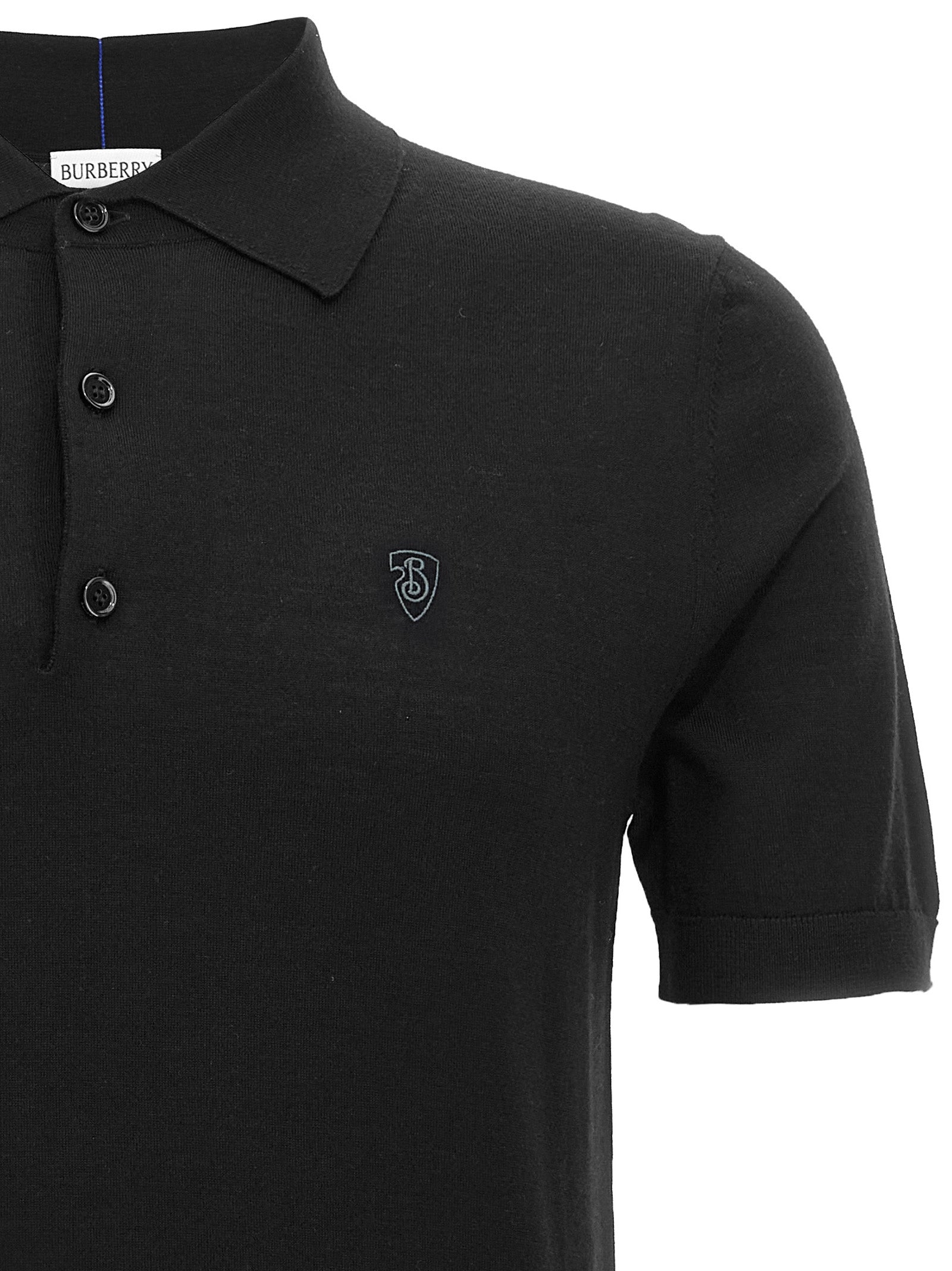 BURBERRY - BURBERRY - Wool polo shirt - Men’s Tops