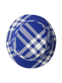 Burberry - Burberry checkered bucket hat - Scarves Hats &amp; Gloves