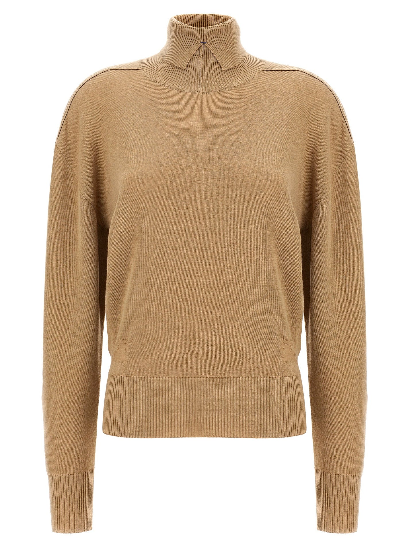 BURBERRY - BURBERRY - Turtle-neck sweater - Women’s Knitwear