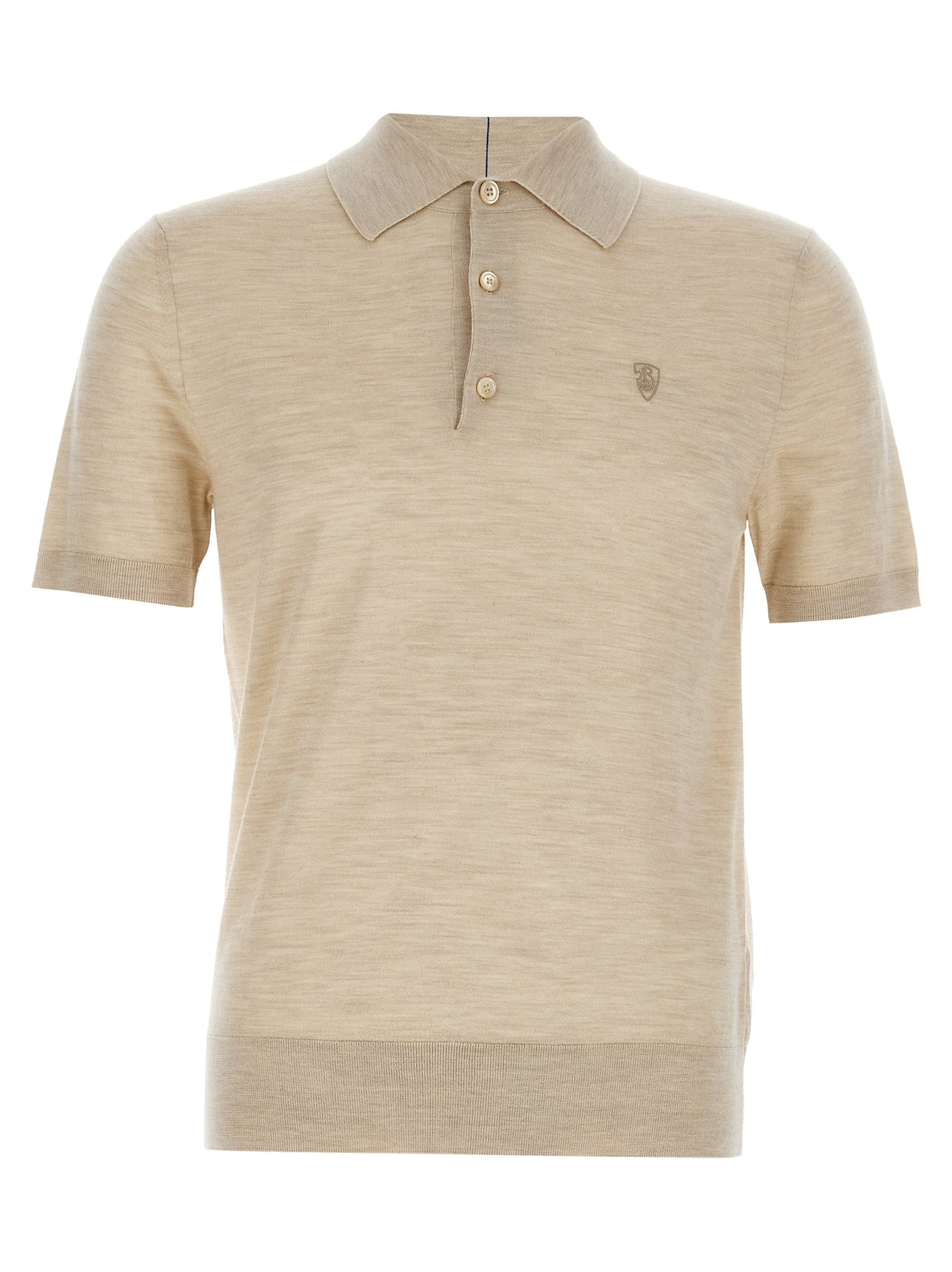 BURBERRY - BURBERRY - Wool polo shirt - Men’s Tops