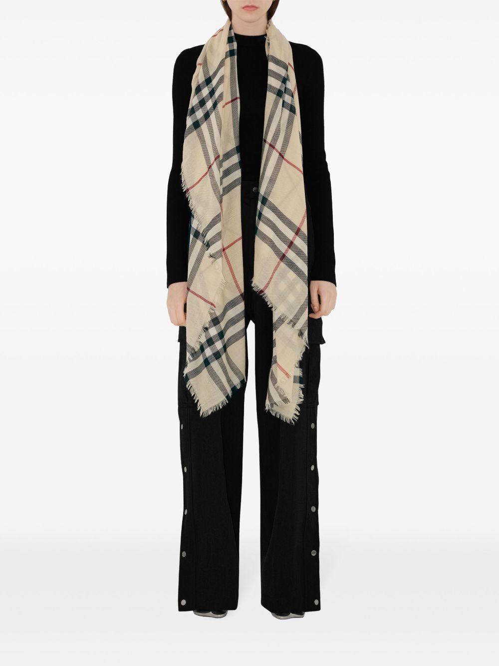 Burberry - Burberry Scarfs Cream - Scarves Hats &amp; Gloves