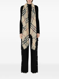Burberry - Burberry Scarfs Cream - Scarves Hats &amp; Gloves