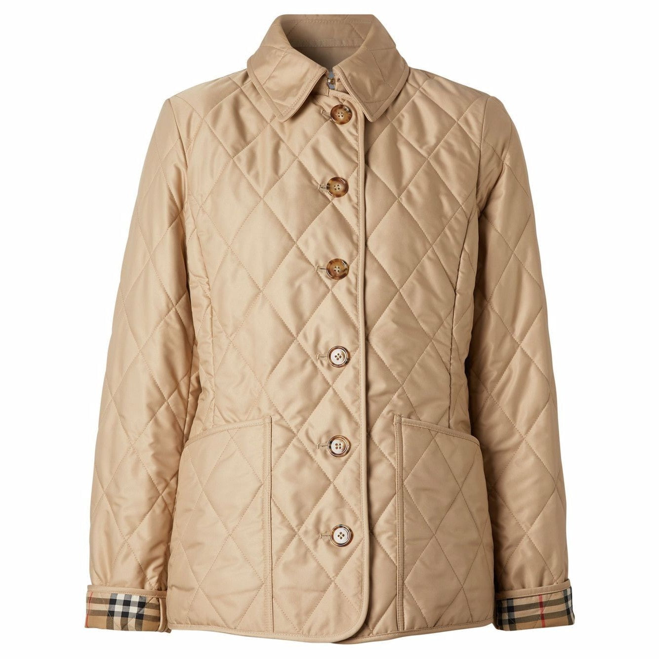 Burberry - Burberry diamond-quilted jacket - Women’s Outerwear