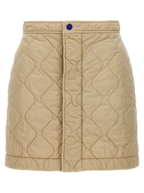 BURBERRY - BURBERRY - Quilted nylon skirt - Women’s Clothing
