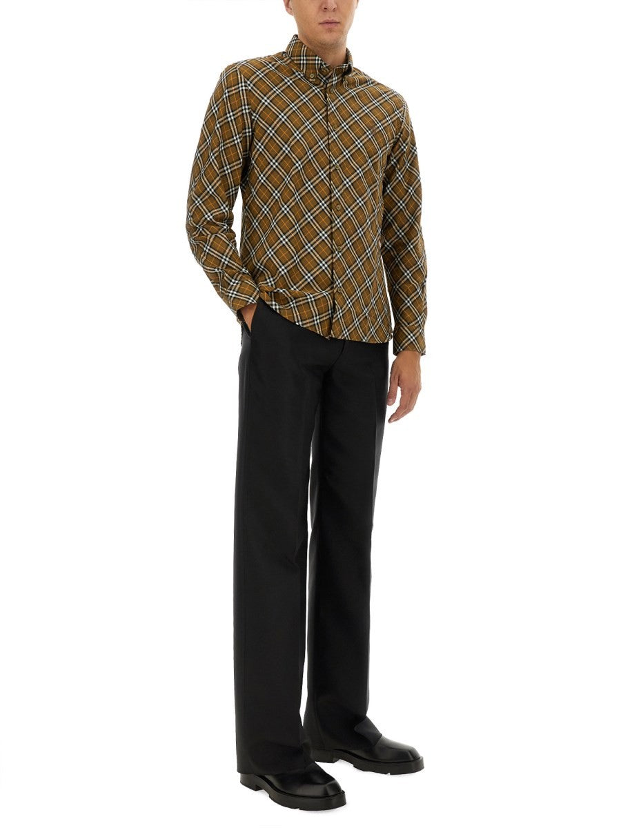 Burberry - Burberry Check Shirt - Men’s Tops