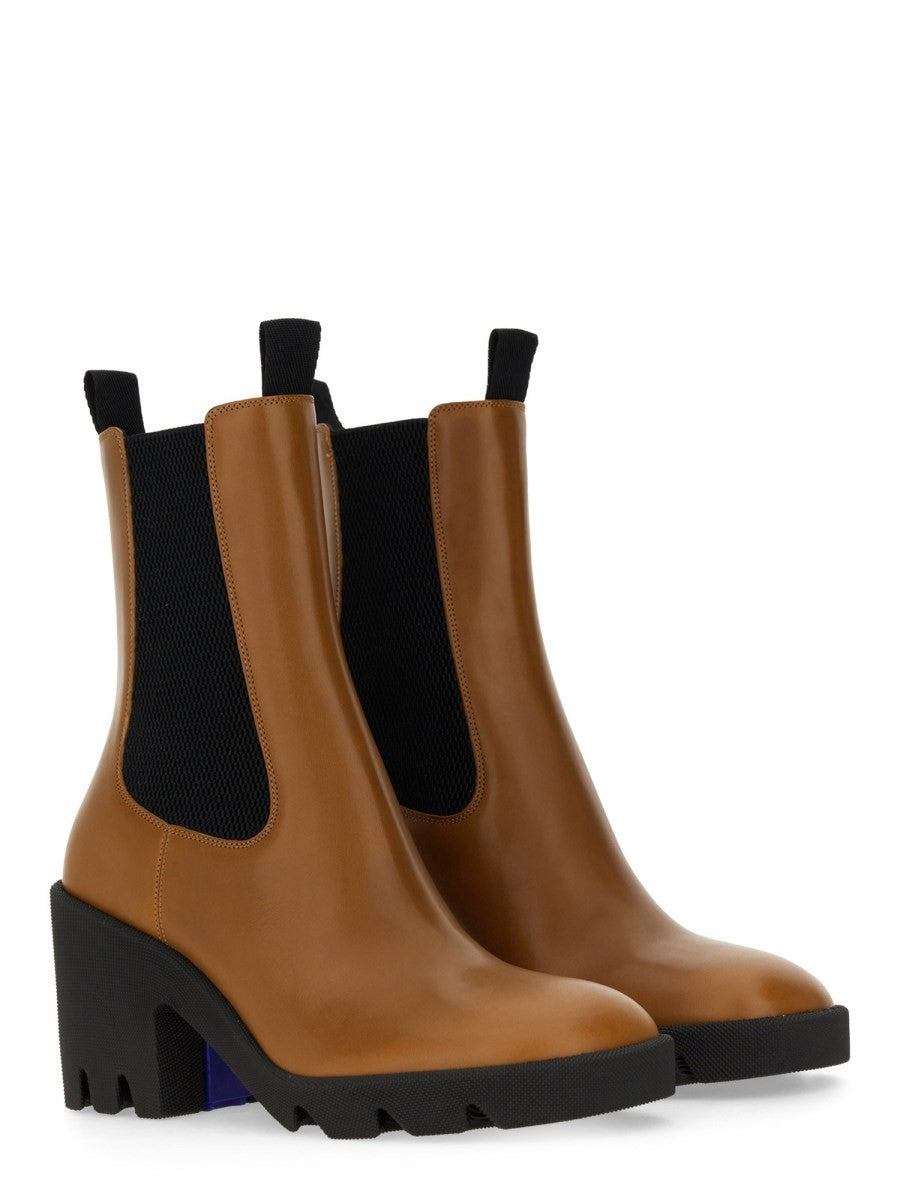 Burberry - Burberry Leather Boot - Women’s Shoes