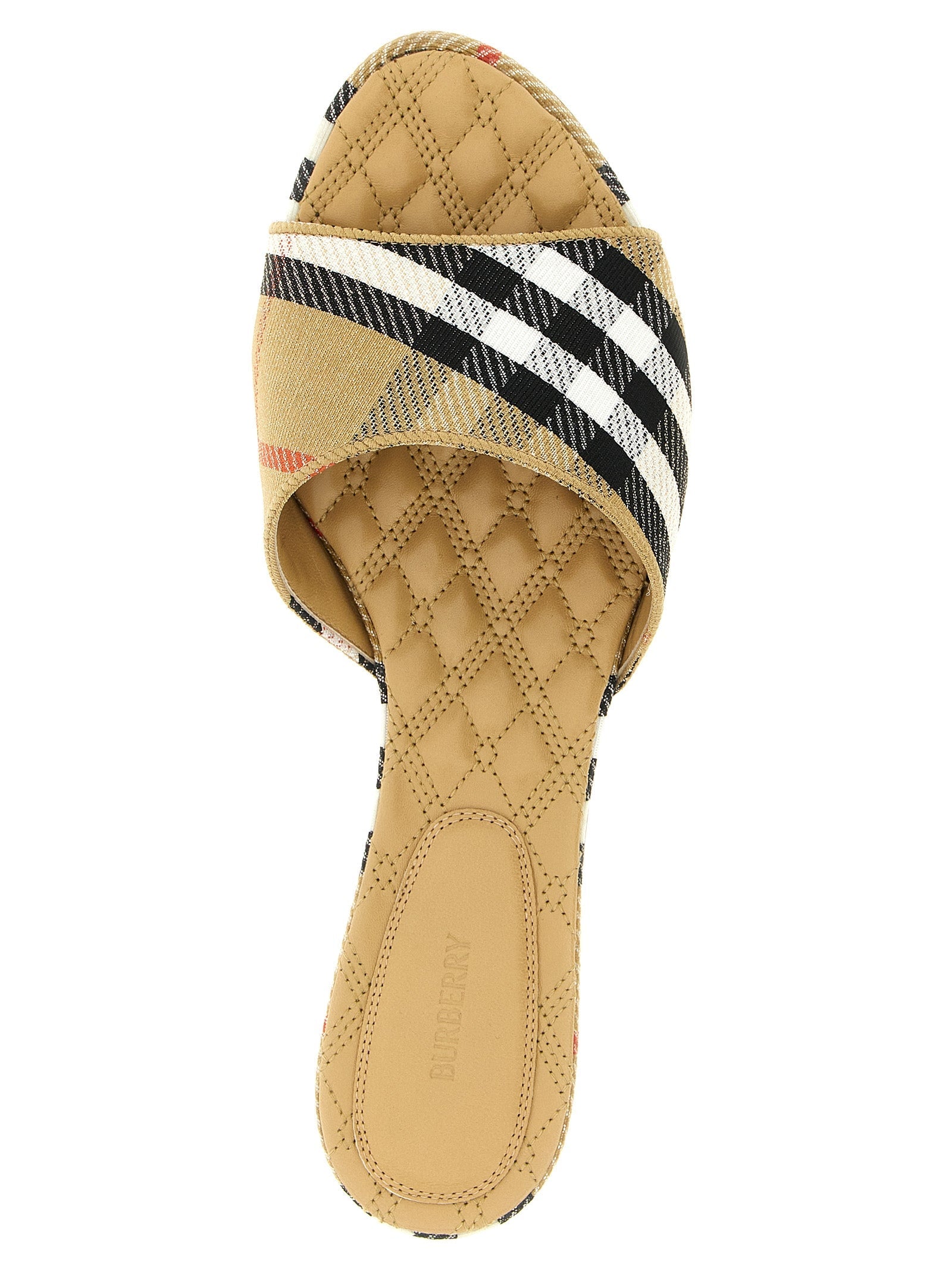 BURBERRY - BURBERRY - ’Sloane’ slides - Women’s Shoes