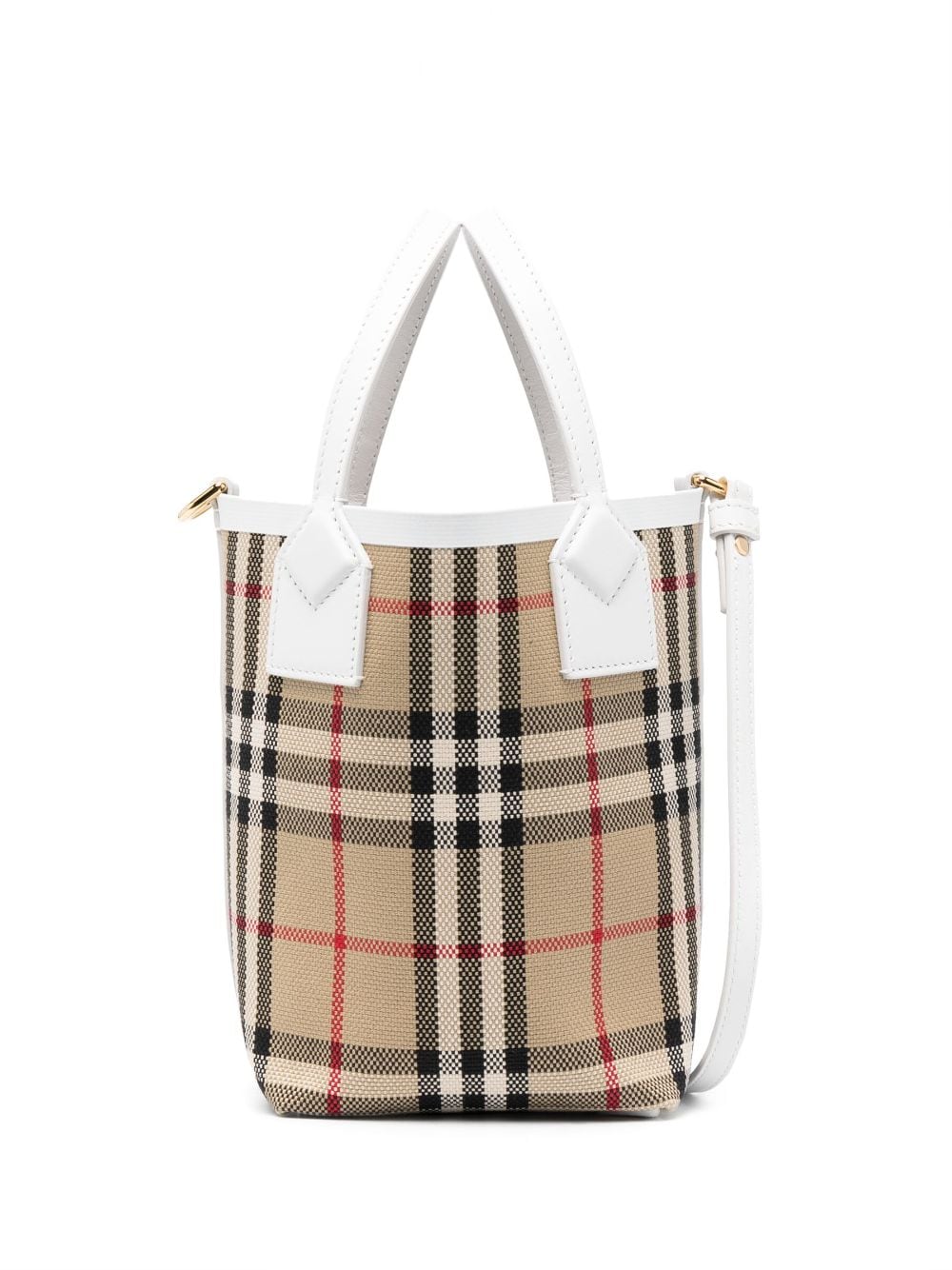 Burberry - Burberry check motif mini bucket bag - Shoulder