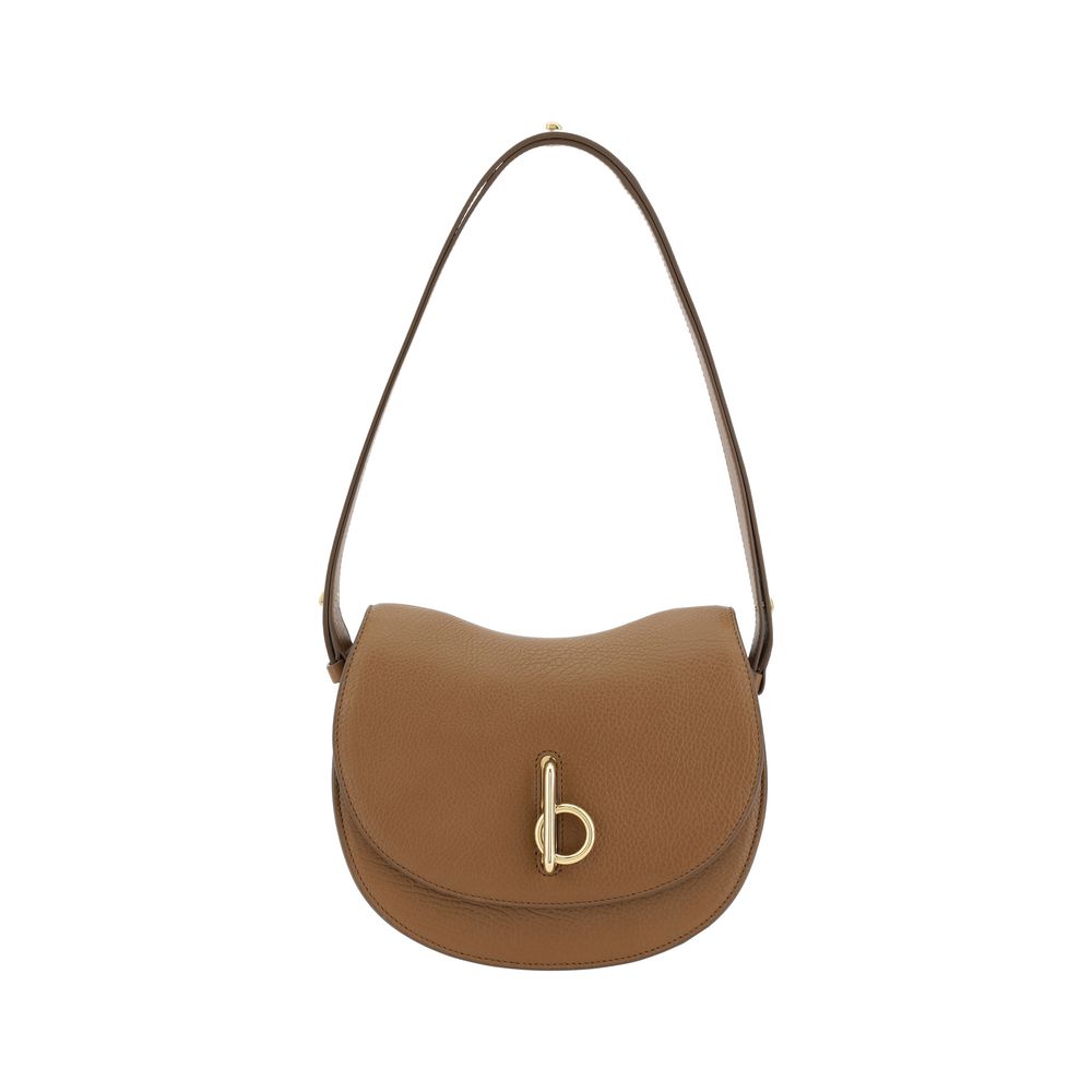 Burberry - Burberry Rocking Horse Leather Shoulder Bag - Women’s Bags