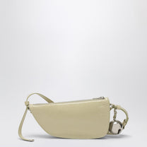 Burberry - Burberry Small Shield light green leather bag - General