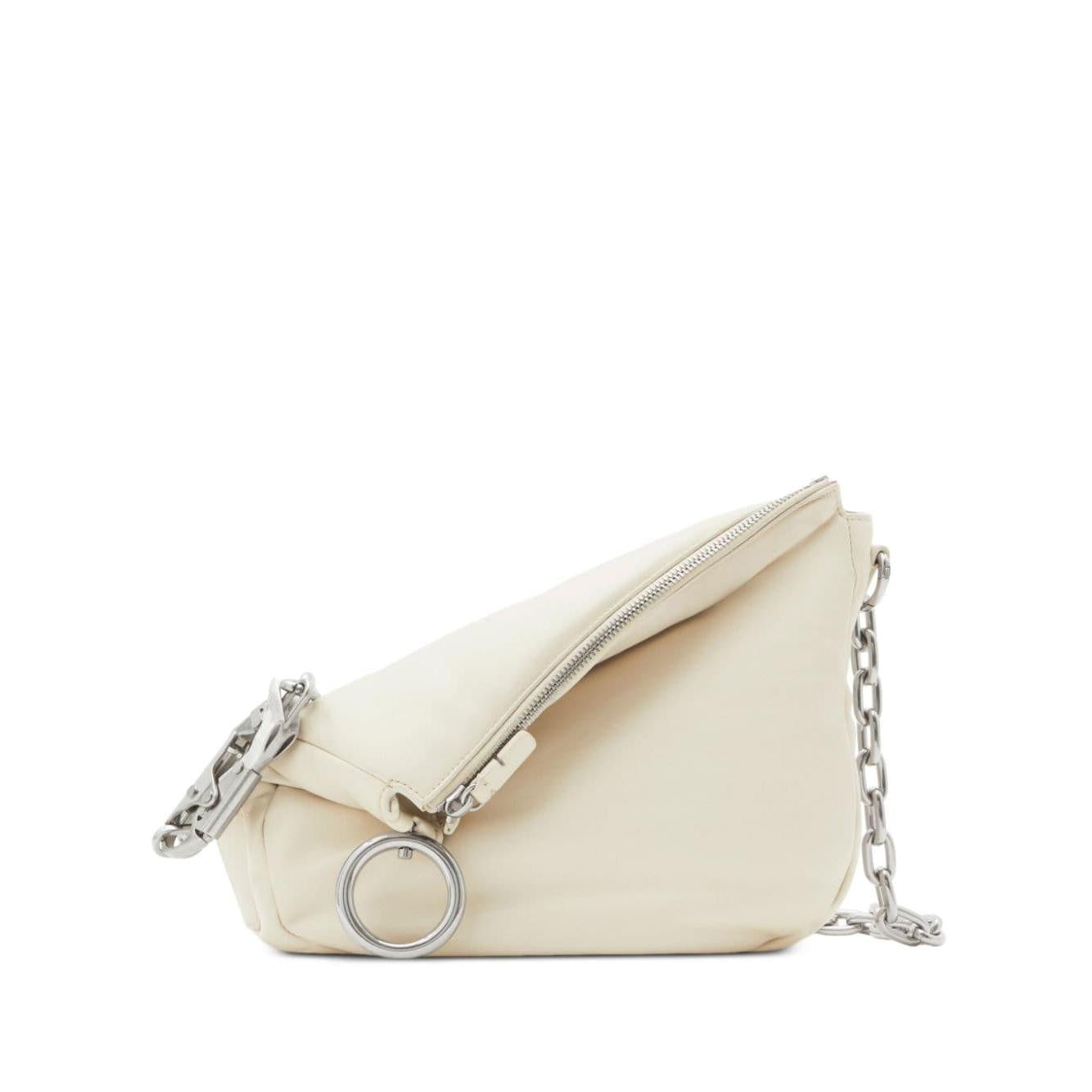 Burberry - Burberry Small Knight Leather Shoulder Bag - Shoulder