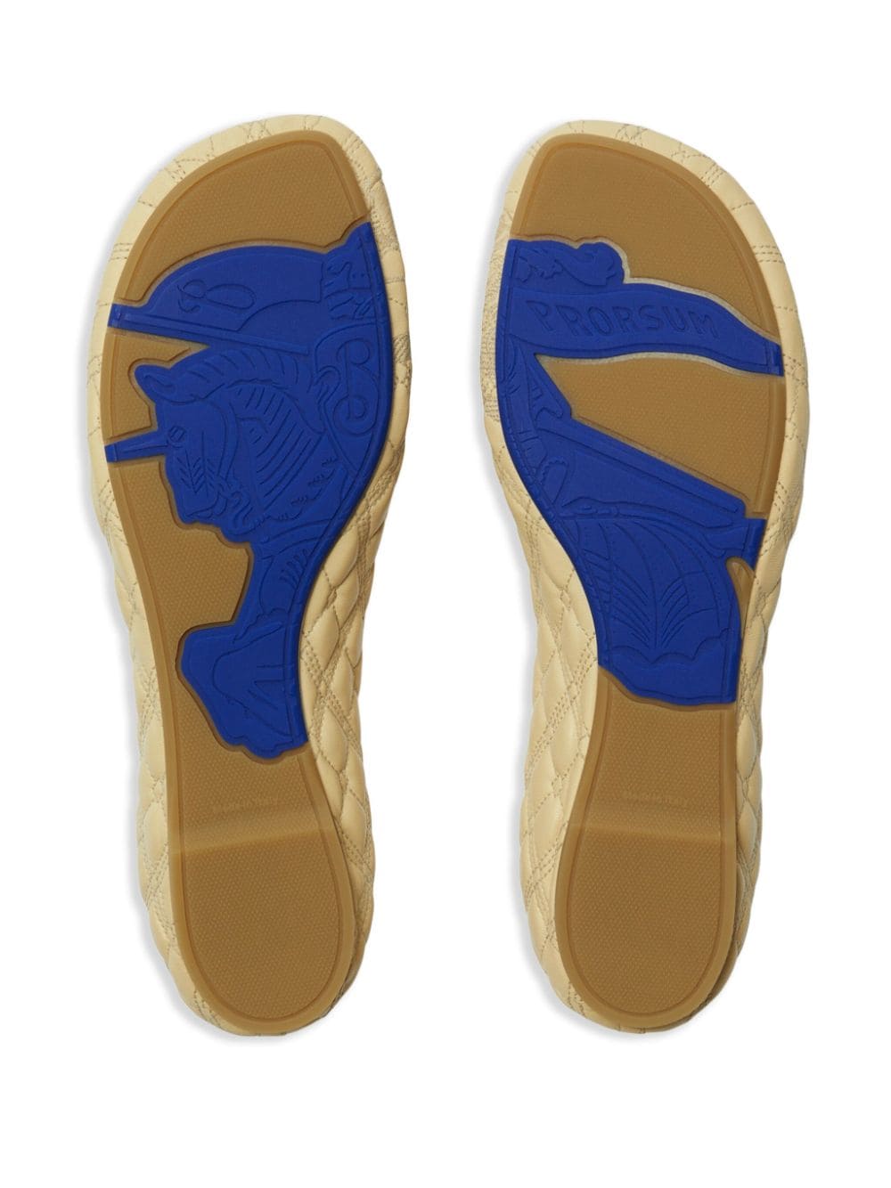 Burberry - Burberry Sadler leather ballerinas - Flat Shoes