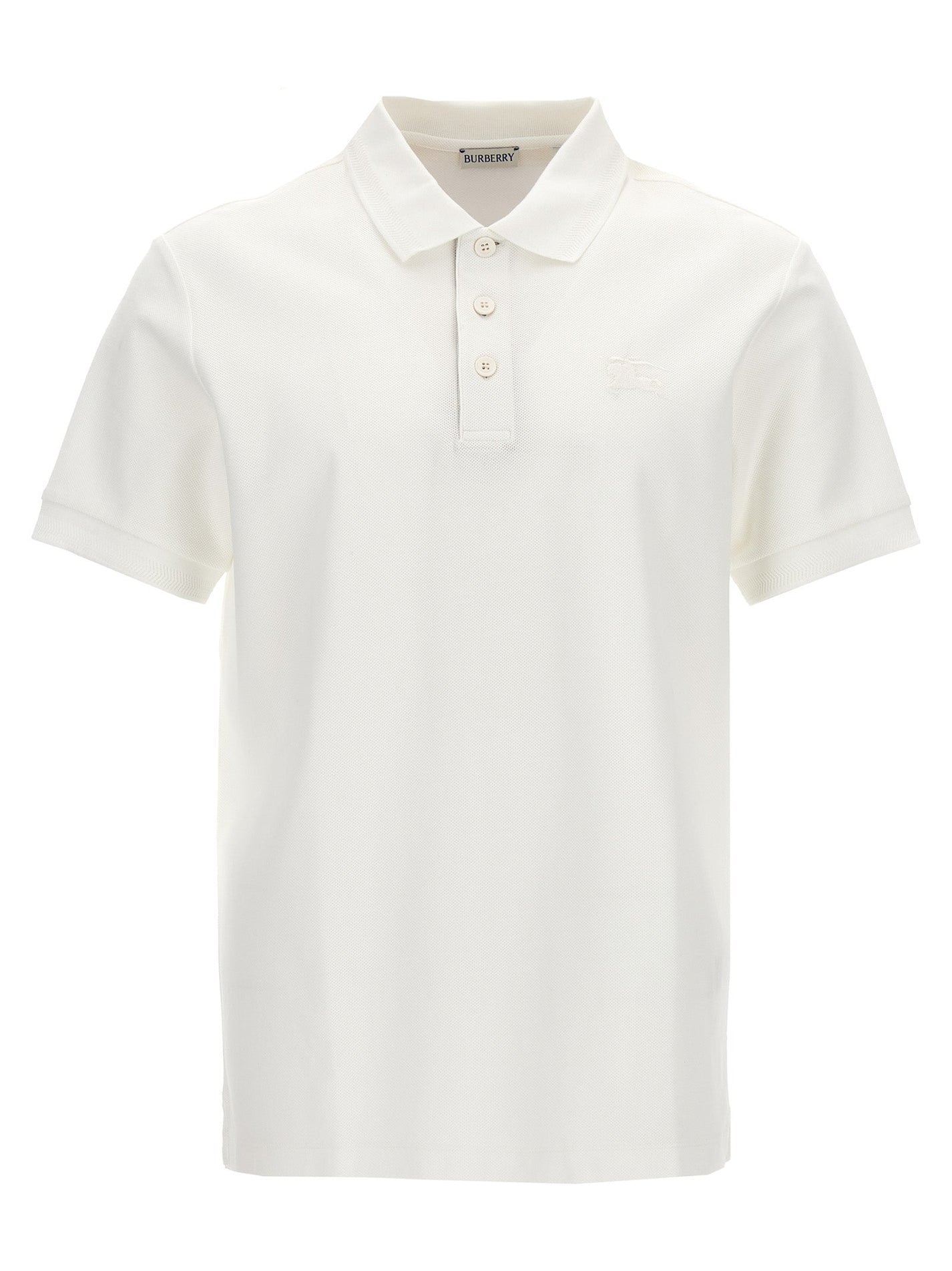 BURBERRY - BURBERRY - Logo embroidery polo shirt - Men’s Tops