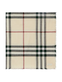 Burberry - Burberry Scarfs Cream - Scarves Hats &amp; Gloves