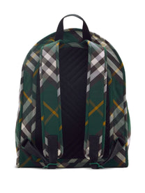 Burberry - Burberry Shield Check Backpack - Backpacks